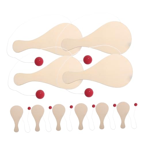Milisten 10 Stück Teiliges Holz Paddle Ball zum Bemalen DIY Kreativspielzeug für Fördert Feinmotorik Hand Augen koordination und Kreatives Denken Langlebig für Indoor Outdoor Spiel für Milisten 10 Stück Teiliges Holz Paddle Ball zum Bemalen DIY Kreativspielzeug für Fördert Feinmotorik Hand Augen koordination und Kreatives Denken Langlebig für Indoor Outdoor Spiel für von Milisten