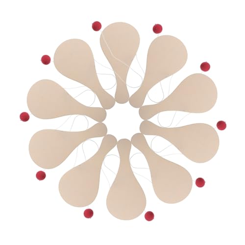 Milisten 10 Stück Teiliges Holzpaddle Ball Spiel zum Bemalen DIY Bastelset für Kreatives Malspielzeug für Jungen und Mädchen Fördert Koordination und Farberkennung Geschenk für Geburtstag Milisten 10 Stück Teiliges Holzpaddle Ball Spiel zum Bemalen DIY Bastelset für Kreatives Malspielzeug für Jungen und Mädchen Fördert Koordination und Farberkennung Geschenk für Geburtstag von Milisten