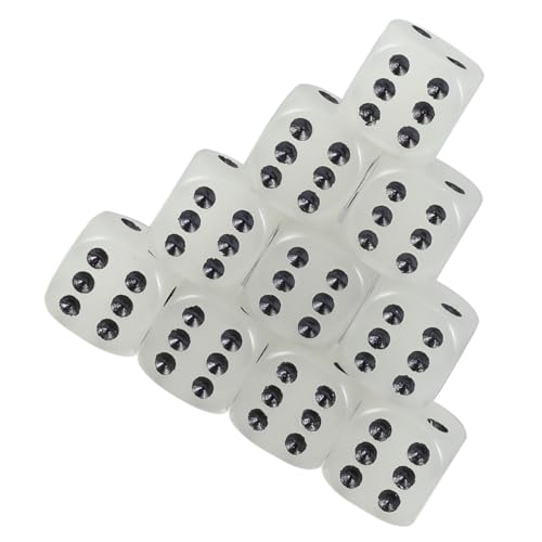 Milisten 10 Stück Teiliges Leuchtende Würfel Rundliche Ecken Nachtlichtwürfel für Party Ktv Spiele Leicht Tragbar Sicher Langlebig Schwarz mit Leuchtpunkten Milisten 10 Stück Teiliges Leuchtende Würfel Rundliche Ecken Nachtlichtwürfel für Party Ktv Spiele Leicht Tragbar Sicher Langlebig Schwarz mit Leuchtpunkten von Milisten