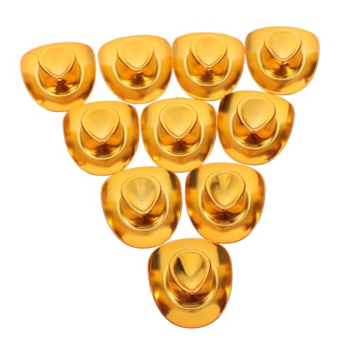 Milisten 10 Stück Teiliges Mini Cowboyhüte Glitter Miniatur Westernhüte für Puppen Mädchen DIY Dekoration Vielseitig für Puppenhaus Schlüsselanhänger und Basteln Milisten 10 Stück Teiliges Mini Cowboyhüte Glitter Miniatur Westernhüte für Puppen Mädchen DIY Dekoration Vielseitig für Puppenhaus Schlüsselanhänger und Basteln von Milisten