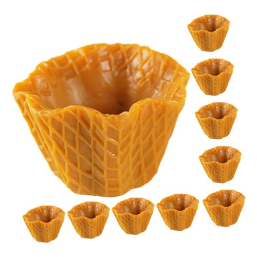 Milisten 10 Stück Teiliges Mini Eiscreme Tüten Realistische DIY Charms für Haarclips und Bastelprojekte Detailreich Gestaltete Langlebige EIS Tüten Dekoration für Puppenhaus und Milisten 10 Stück Teiliges Mini Eiscreme Tüten Realistische DIY Charms für Haarclips und Bastelprojekte Detailreich Gestaltete Langlebige EIS Tüten Dekoration für Puppenhaus und von Milisten