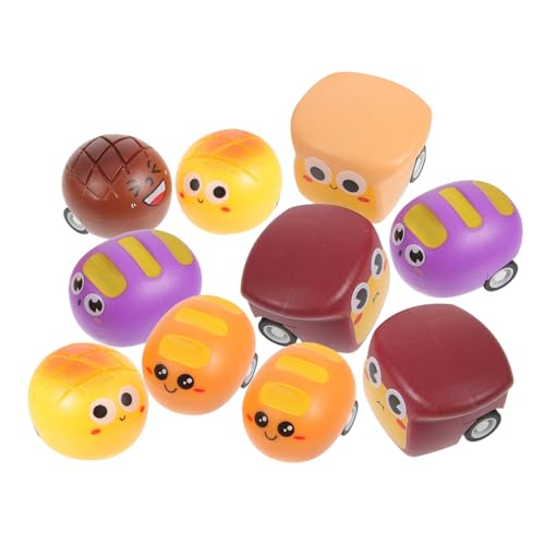 Milisten 10 Stück Teiliges Pull Back spielzeugauto Brotform mit Friktionsbetriebenem Rückzugsmotor Glatte Oberfläche Bunte Cartoon Designs als Party mitgebsel für Kleinkinder Mädchen Milisten 10 Stück Teiliges Pull Back spielzeugauto Brotform mit Friktionsbetriebenem Rückzugsmotor Glatte Oberfläche Bunte Cartoon Designs als Party mitgebsel für Kleinkinder Mädchen von Milisten