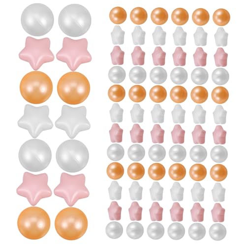 Milisten 100 Stück Bunte Plastikspielbälle aus Stabilem Eva Runde Spielbälle zum Schwimmen für Spielzelt Poolparty und Laufstall frei Langlebig und Sicher Milisten 100 Stück Bunte Plastikspielbälle aus Stabilem Eva Runde Spielbälle zum Schwimmen für Spielzelt Poolparty und Laufstall frei Langlebig und Sicher von Milisten
