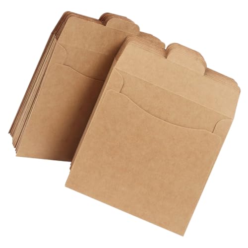 Milisten 100 Stück Disc-Tasche DVD-hüllen Aus Pappe Cd-papierhüllen Party Bevorzugt Taschen Legale Umschläge Papieraufbewahrungsumschlag Leere Cd-hülle Großen Umschlag Kraftpapier Hellbraun Milisten 100 Stück Disc-Tasche DVD-hüllen Aus Pappe Cd-papierhüllen Party Bevorzugt Taschen Legale Umschläge Papieraufbewahrungsumschlag Leere Cd-hülle Großen Umschlag Kraftpapier Hellbraun von Milisten