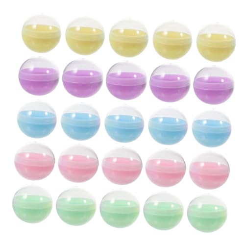 Milisten 100 Stück Halbtransparente Macaron farbige Pp kapseln für Greifautomaten DIY Basteln Spielzeugfüllung Süßigkeiten Aufbewahrung Milisten 100 Stück Halbtransparente Macaron farbige Pp kapseln für Greifautomaten DIY Basteln Spielzeugfüllung Süßigkeiten Aufbewahrung von Milisten