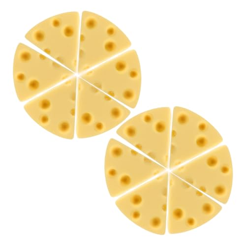 Milisten 100 Stück Mini Resin Käse Deko Künstlicher Mini Käse für DIY Bastelaccessoires Detailreiche Harz Käsemodelle für Haarschmuck Handyhüllen Bilderrahmen und Kreative Dekoration Milisten 100 Stück Mini Resin Käse Deko Künstlicher Mini Käse für DIY Bastelaccessoires Detailreiche Harz Käsemodelle für Haarschmuck Handyhüllen Bilderrahmen und Kreative Dekoration von Milisten
