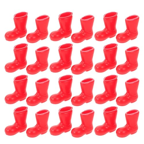 Milisten 100 Stück Miniatur-weihnachtsstiefel, Mini-weihnachtsmannschuhe, Winzige Schwarze Stiefel für Puppenhaus-Dekoration, DIY-bastelprojekte, Puppenhaus-weihnachtsdekoration Milisten 100 Stück Miniatur-weihnachtsstiefel, Mini-weihnachtsmannschuhe, Winzige Schwarze Stiefel für Puppenhaus-Dekoration, DIY-bastelprojekte, Puppenhaus-weihnachtsdekoration von Milisten