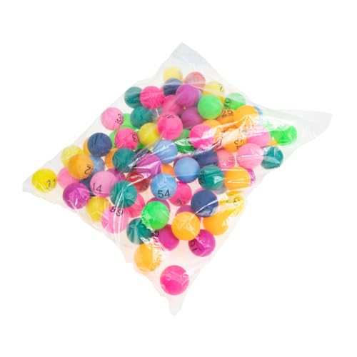 Milisten 100 Stück Nummerierte Lotteriekugeln aus Robustem Kunststoff Bunte Spielbälle für Tombola Gewinnspiele Firmenfeiern und Freizeitaktivitäten Wiederverwendbar und Langlebig Milisten 100 Stück Nummerierte Lotteriekugeln aus Robustem Kunststoff Bunte Spielbälle für Tombola Gewinnspiele Firmenfeiern und Freizeitaktivitäten Wiederverwendbar und Langlebig von Milisten