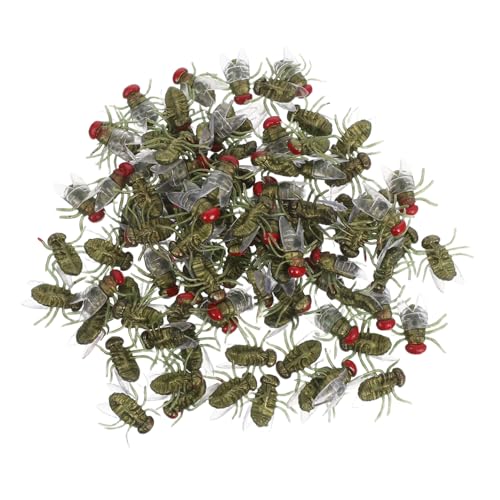 Milisten 100 Stück Realistische Plastikfliegen Stabile Halloween Fake Insekten Spielzeuge Leicht Versteckbar Wiederverwendbar für Halloween Aprilscherz und Gruselige Deko Milisten 100 Stück Realistische Plastikfliegen Stabile Halloween Fake Insekten Spielzeuge Leicht Versteckbar Wiederverwendbar für Halloween Aprilscherz und Gruselige Deko von Milisten