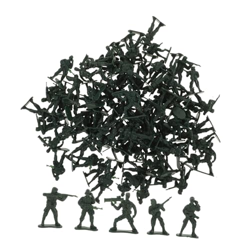 Milisten 100 Stück Teiliges Mini Soldaten Modell Kunststoff Militärische Action Figuren Miniatur Menschen Figuren für Sandtisch Deko und Realistisch Detailliert Kompakt und Langlebig Milisten 100 Stück Teiliges Mini Soldaten Modell Kunststoff Militärische Action Figuren Miniatur Menschen Figuren für Sandtisch Deko und Realistisch Detailliert Kompakt und Langlebig von Milisten