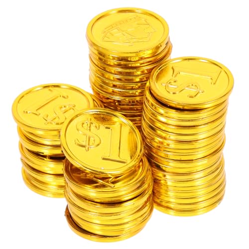 Milisten 100 Stück Teiliges Piraten spielgeld Münzset Robust Vielseitig für Piratenparty Karneval Schatzsuche Geburtstagsparty Dekoration und Spielspaß Milisten 100 Stück Teiliges Piraten spielgeld Münzset Robust Vielseitig für Piratenparty Karneval Schatzsuche Geburtstagsparty Dekoration und Spielspaß von Milisten