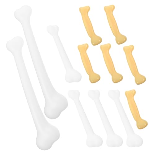 Milisten 12 Stück Halloween Menschliche Knochen Gefälschte Kleine Requisitenknochen Halloween Dekorationen Knochen Gefälschte Kleine Milisten 12 Stück Halloween Menschliche Knochen Gefälschte Kleine Requisitenknochen Halloween Dekorationen Knochen Gefälschte Kleine von Milisten