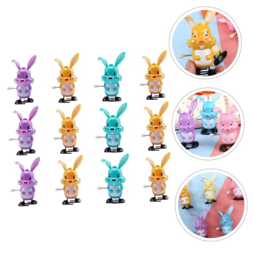 Milisten 12 Stück Teiliges Aufziehspielzeug Bunte Osterhasen Kleine Kaninchen Figuren Batteriefrei Tragbar Kinderfreundlich als Ostergeschenke für Jungen und Mädchen Fördert Kreatives Milisten 12 Stück Teiliges Aufziehspielzeug Bunte Osterhasen Kleine Kaninchen Figuren Batteriefrei Tragbar Kinderfreundlich als Ostergeschenke für Jungen und Mädchen Fördert Kreatives von Milisten