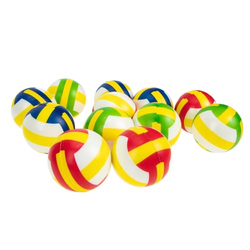 Milisten 12 Stück Teiliges Mini Volleyball Bunte Stressbälle aus Pu Schaum Handliche Decompression Spielzeuge Lustige Antistress Bälle für Erwachsene Unterwegs Milisten 12 Stück Teiliges Mini Volleyball Bunte Stressbälle aus Pu Schaum Handliche Decompression Spielzeuge Lustige Antistress Bälle für Erwachsene Unterwegs von Milisten