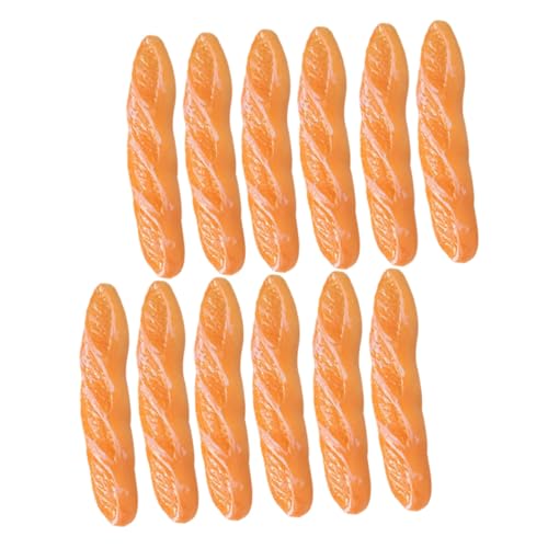 Milisten 12 Stück Teiliges Miniatur Baguette aus Harz Realistische Puppenhaus Deko Detailreiche Miniatur Brote für Puppenhaus und Tischdekoration Milisten 12 Stück Teiliges Miniatur Baguette aus Harz Realistische Puppenhaus Deko Detailreiche Miniatur Brote für Puppenhaus und Tischdekoration von Milisten