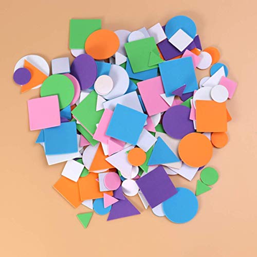 Milisten 1250 Stück Teiliges Eva Schaumstoff Sticker Selbstklebende Bunte Geometrische Formen Sicherer DIY Spaß für Schule Scrapbooking und Lernprojekte mit Gemischten und Farben Milisten 1250 Stück Teiliges Eva Schaumstoff Sticker Selbstklebende Bunte Geometrische Formen Sicherer DIY Spaß für Schule Scrapbooking und Lernprojekte mit Gemischten und Farben von Milisten