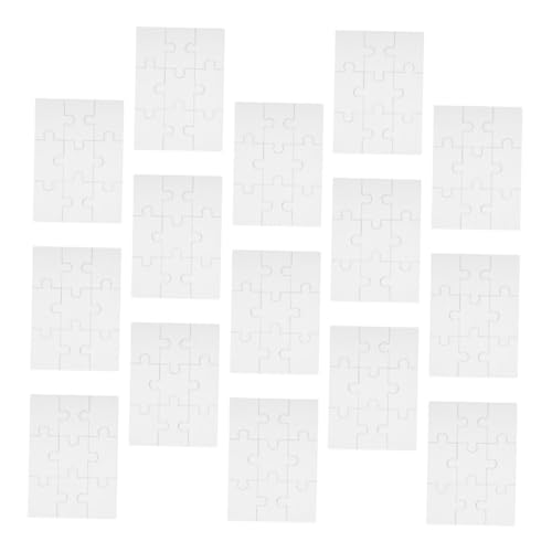 Milisten 15 Blatt Blanko Papierpuzzle DIY Bastelset Lernspielzeug ohne Grate zum Bemalen Fördert Kreativität Feinmotorik und Farberkennung für Ab Jahren Milisten 15 Blatt Blanko Papierpuzzle DIY Bastelset Lernspielzeug ohne Grate zum Bemalen Fördert Kreativität Feinmotorik und Farberkennung für Ab Jahren von Milisten