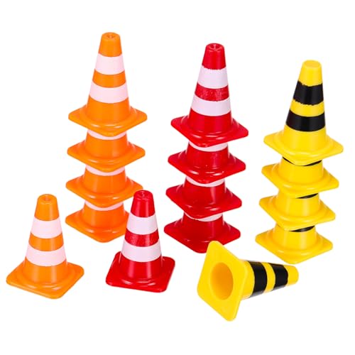 Milisten 15 Stück Teiliges Mini Verkehrsleitkegel aus Robustem Kunststoff Buntes für Kreativität Farberkennung und Kognitiver Entwicklung Vielseitig für Indoor und Outdoor Nutzung Milisten 15 Stück Teiliges Mini Verkehrsleitkegel aus Robustem Kunststoff Buntes für Kreativität Farberkennung und Kognitiver Entwicklung Vielseitig für Indoor und Outdoor Nutzung von Milisten