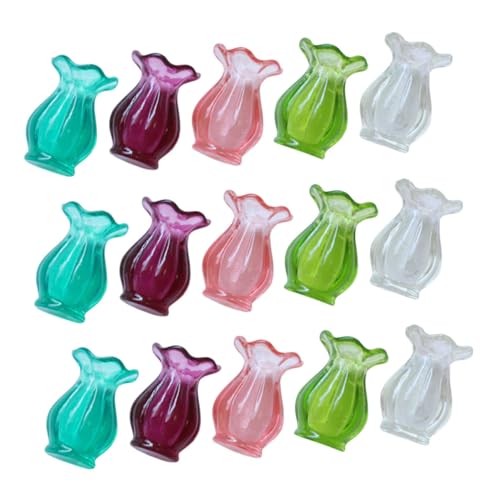 Milisten 15 Stück Teiliges Miniatur-vasen Puppenhaus mit Realistischem Design Kleine Blumentöpfe für Basteln und Tischdekoration Vielseitige Mini-blumenvasen für DIY und Micro-Landschaft Milisten 15 Stück Teiliges Miniatur-vasen Puppenhaus mit Realistischem Design Kleine Blumentöpfe für Basteln und Tischdekoration Vielseitige Mini-blumenvasen für DIY und Micro-Landschaft von Milisten