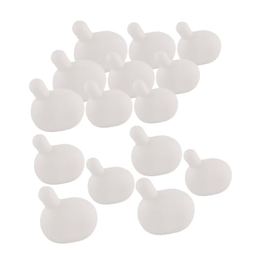 Milisten 15 Stück Teiliges Silikon Bubble Inserts für DIY Squeeze Toys Weiche Ersatzteile für Bubble Doll Supplies Komfortabel Langlebig Einfache Handhabung für Interaktive Seifenblasen Milisten 15 Stück Teiliges Silikon Bubble Inserts für DIY Squeeze Toys Weiche Ersatzteile für Bubble Doll Supplies Komfortabel Langlebig Einfache Handhabung für Interaktive Seifenblasen von Milisten