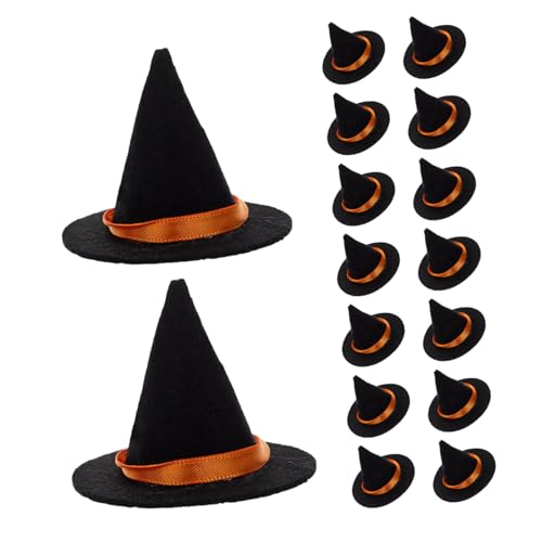 Milisten 16 Stück Teiliges Mini Filz-hexenhüte Schwarz Halloween Weinflaschen-abdeckungen Miniatur Hüte für DIY Basteln Puppen Dekoration Party Zubehör Milisten 16 Stück Teiliges Mini Filz-hexenhüte Schwarz Halloween Weinflaschen-abdeckungen Miniatur Hüte für DIY Basteln Puppen Dekoration Party Zubehör von Milisten