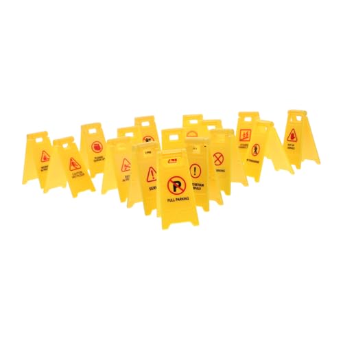 Milisten 16stücke Miniatur-verkehrssperren Aus Kunststoff Verkehrszeichen-Set Spielzeug-Set Für Junge Mädchen Verkehrsspielzeug Mit Straßen Und Parkplätzen Lernspielzeug Für Jungen Milisten 16stücke Miniatur-verkehrssperren Aus Kunststoff Verkehrszeichen-Set Spielzeug-Set Für Junge Mädchen Verkehrsspielzeug Mit Straßen Und Parkplätzen Lernspielzeug Für Jungen von Milisten