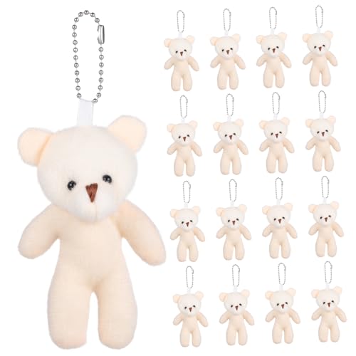 Milisten 18 Stück Teiliges Plüschbär Schlüsselanhänger Kleine Kuscheltiere Anhänger mit Perlenkette Weiche Rucksack Accessoires Niedliche Kuscheltier Ornamente für Taschen Milisten 18 Stück Teiliges Plüschbär Schlüsselanhänger Kleine Kuscheltiere Anhänger mit Perlenkette Weiche Rucksack Accessoires Niedliche Kuscheltier Ornamente für Taschen von Milisten