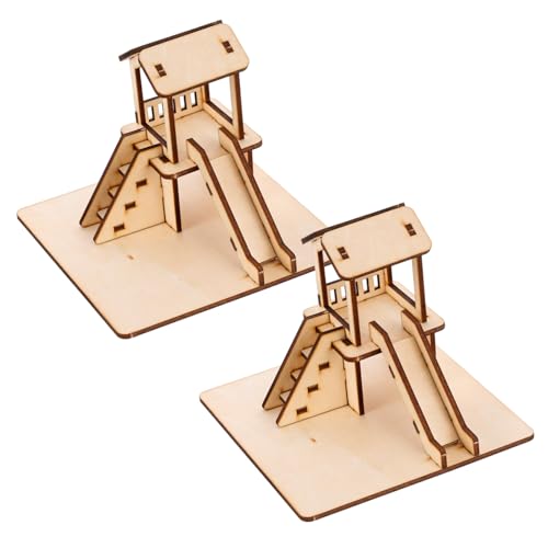 Milisten 2 Sätze Holzrutsche Bausatz für DIY Lernspielzeug Holzpuzzle Modell ohne Kleber Hand Auge koordination Ab Jahre Montessori Wissenschaftsspielzeug Milisten 2 Sätze Holzrutsche Bausatz für DIY Lernspielzeug Holzpuzzle Modell ohne Kleber Hand Auge koordination Ab Jahre Montessori Wissenschaftsspielzeug von Milisten
