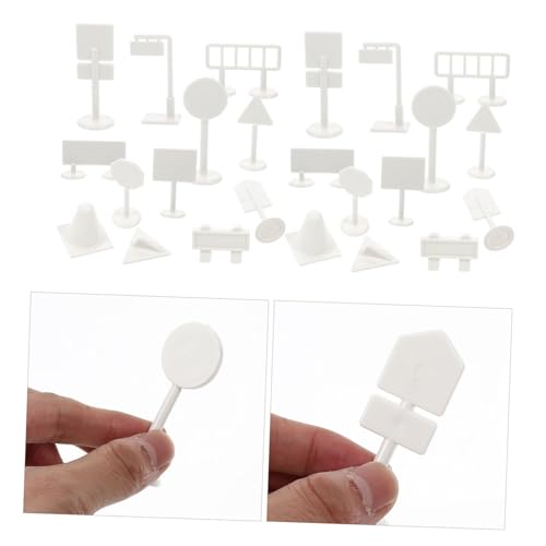 Milisten 2 Sätze Mini Verkehrszeichen Lernspielzeug Verkehrssicherheit für Kreatives und Straßenschilderkennung Milisten 2 Sätze Mini Verkehrszeichen Lernspielzeug Verkehrssicherheit für Kreatives und Straßenschilderkennung von Milisten