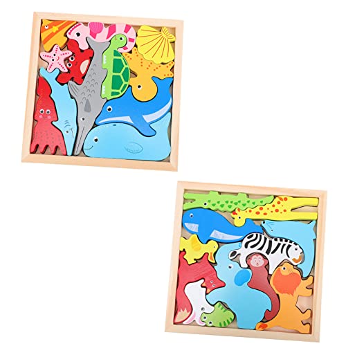 Milisten 2sätze Holzpuzzle Spielzeug Für Junge Mädchen Kreatives Balancespiel Mit Tiermotiven Feinmotorik Und Vorstellungskraft Für Vorschulkinder Milisten 2sätze Holzpuzzle Spielzeug Für Junge Mädchen Kreatives Balancespiel Mit Tiermotiven Feinmotorik Und Vorstellungskraft Für Vorschulkinder von Milisten