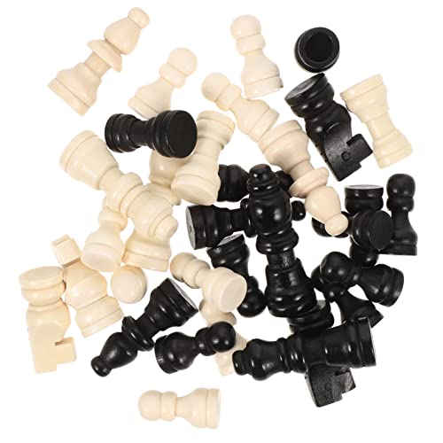 Milisten 2 Sätze Teilige Mini Holz Schachfiguren Glatt Verarbeitet Farblich Differenziert Ergonomisch Geformt als Schachzubehör und Spielrequisite für Freizeitspiele Milisten 2 Sätze Teilige Mini Holz Schachfiguren Glatt Verarbeitet Farblich Differenziert Ergonomisch Geformt als Schachzubehör und Spielrequisite für Freizeitspiele von Milisten