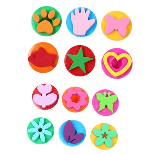 Milisten 2 Satz Graffiti Stempel Buntes DIY Malwerkzeug mit Lustigen Motiven Sicherer Kunststoff Eva Fördert Kreativität und Feinmotorik Lernspielzeug für Jungen und Zufällige Farbe Milisten 2 Satz Graffiti Stempel Buntes DIY Malwerkzeug mit Lustigen Motiven Sicherer Kunststoff Eva Fördert Kreativität und Feinmotorik Lernspielzeug für Jungen und Zufällige Farbe von Milisten