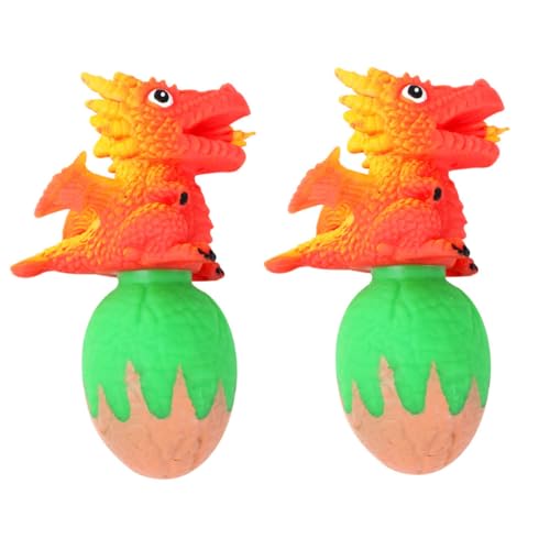 Milisten 2 Stück Dinosaurier Ei Vent aus Umweltfreundlichem Kunststoff Lustiges Stressabbau Fidget Drückbares Squeeze Ball für Jungen und Mädchen Milisten 2 Stück Dinosaurier Ei Vent aus Umweltfreundlichem Kunststoff Lustiges Stressabbau Fidget Drückbares Squeeze Ball für Jungen und Mädchen von Milisten