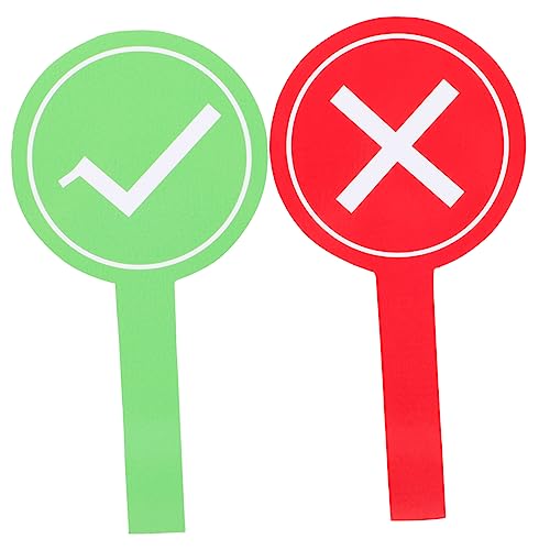 Milisten 2 Stück Handliches Abstimmungspaddel Teiliges aus Langlebigem Material mit Glatten Kanten Sicher und Praktisch für Lehrer und Schüler im Klassenzimmer für Abstimmungen und Spiele Milisten 2 Stück Handliches Abstimmungspaddel Teiliges aus Langlebigem Material mit Glatten Kanten Sicher und Praktisch für Lehrer und Schüler im Klassenzimmer für Abstimmungen und Spiele von Milisten