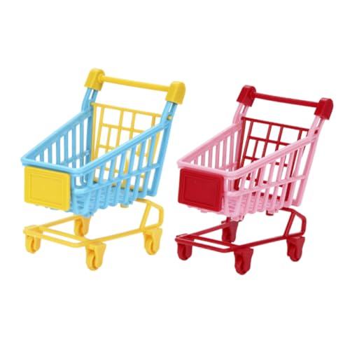 Milisten 2 Stück PVC Mini Einkaufswagen Simulation Trolley für Kleinkinder und Mädchen Aufbewahrungsregal Fördert Rollenspiel und Motorik Farblich Sortiert Kindgerecht Zufällige Farbe Milisten 2 Stück PVC Mini Einkaufswagen Simulation Trolley für Kleinkinder und Mädchen Aufbewahrungsregal Fördert Rollenspiel und Motorik Farblich Sortiert Kindgerecht Zufällige Farbe von Milisten