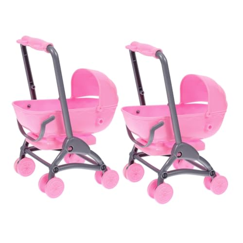 Milisten 2 Stück Puppenwagenspielzeug Kinderwagen Babypuppe vorgeben Babyspielzeug Spielzeugwagen Tell dir vor, zu So tun, als ob Babyzubehör vorhanden wäre Abs Rosa Milisten 2 Stück Puppenwagenspielzeug Kinderwagen Babypuppe vorgeben Babyspielzeug Spielzeugwagen Tell dir vor, zu So tun, als ob Babyzubehör vorhanden wäre Abs Rosa von Milisten