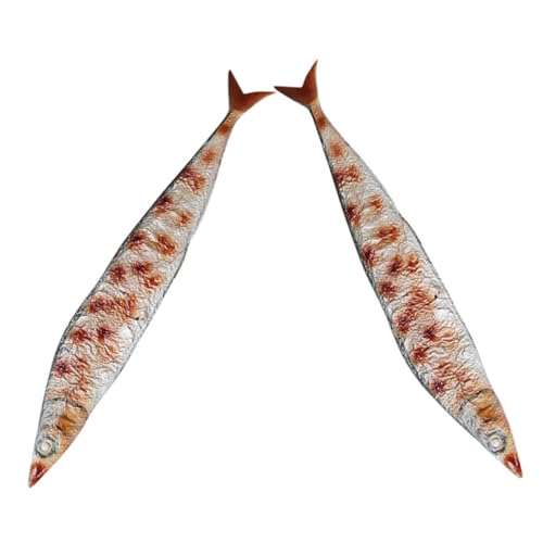 Milisten 2 Stück Realistisches Teiliges Grillfisch aus Lebensechte Nachbildung von Saury Fisch Detailgetreues Küchen Deko und Rollenspiel Zubehör für Laden und Wohnraumgestaltung Milisten 2 Stück Realistisches Teiliges Grillfisch aus Lebensechte Nachbildung von Saury Fisch Detailgetreues Küchen Deko und Rollenspiel Zubehör für Laden und Wohnraumgestaltung von Milisten