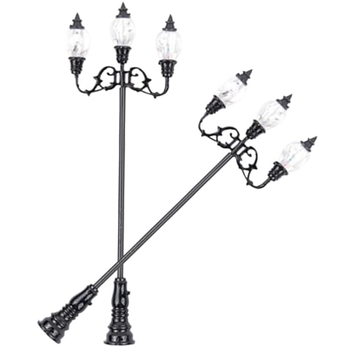 Milisten 2 Stück Sandtisch Landschaftslampe Weißes Licht Miniatur Gartenlampe für Modellbau Diorama Sandtisch Dekoration Milisten 2 Stück Sandtisch Landschaftslampe Weißes Licht Miniatur Gartenlampe für Modellbau Diorama Sandtisch Dekoration von Milisten