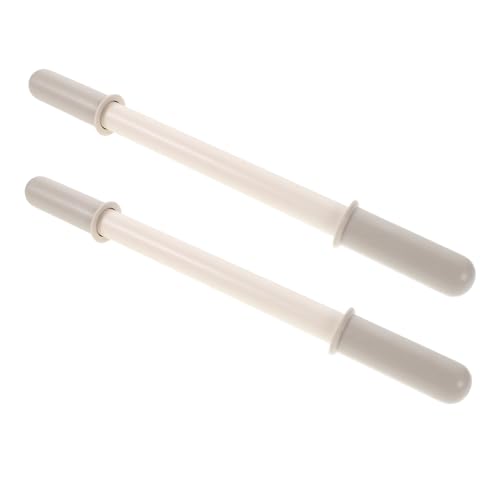 Milisten 2 Stück Schaukelpferd Griffe Kunststoff Gewindegriff Ergonomisch Kinderhandgriff rutschfest Ersatzgriff für Holzpferd Zubehör Weiß Milisten 2 Stück Schaukelpferd Griffe Kunststoff Gewindegriff Ergonomisch Kinderhandgriff rutschfest Ersatzgriff für Holzpferd Zubehör Weiß von Milisten