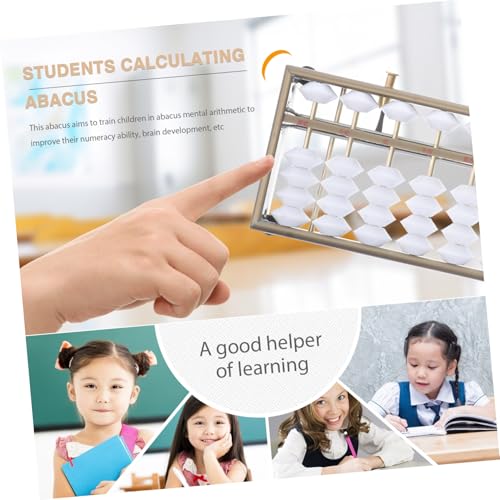 Milisten 2 Stück Teiliges Aluminiumlegierung Rechenhilfsmittel Pädagogisches Rechenhilfsmittel Stufigen Perlenstäben Praktische Lernhilfe für Schüler Rechenfähigkeiten und Milisten 2 Stück Teiliges Aluminiumlegierung Rechenhilfsmittel Pädagogisches Rechenhilfsmittel Stufigen Perlenstäben Praktische Lernhilfe für Schüler Rechenfähigkeiten und von Milisten