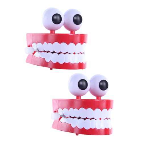 Milisten 2 Stück Teiliges Aufziehspielzeug mit Großen Augen und Weißen Zähnen Lustiges Stressabbau für Langlebiges und Handliches Prank Toy für Unterwegs Milisten 2 Stück Teiliges Aufziehspielzeug mit Großen Augen und Weißen Zähnen Lustiges Stressabbau für Langlebiges und Handliches Prank Toy für Unterwegs von Milisten