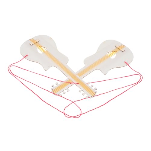 Milisten 2 Stück Teiliges DIY Holzgitarren für Unbemalte Holz Gitarren zum Bemalen und Dekorieren Kreatives Bastelset Feinmotorik und Hand Auge Koordination Milisten 2 Stück Teiliges DIY Holzgitarren für Unbemalte Holz Gitarren zum Bemalen und Dekorieren Kreatives Bastelset Feinmotorik und Hand Auge Koordination von Milisten