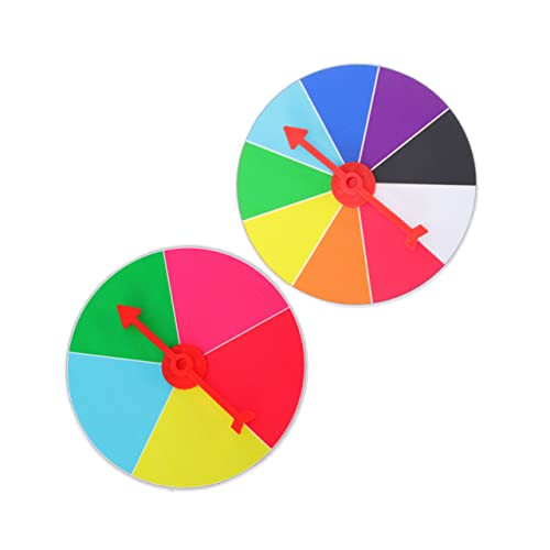 Milisten 2 Stück Teiliges DIY Robustes Lotterierad Drehspiel für Party Unterrichtsaktivitäten Tragbares Drehbrett Zubehör für Geburtstagsfeiern und Spiele Milisten 2 Stück Teiliges DIY Robustes Lotterierad Drehspiel für Party Unterrichtsaktivitäten Tragbares Drehbrett Zubehör für Geburtstagsfeiern und Spiele von Milisten