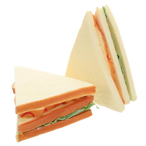 Milisten 2stücke Künstliches Sandwich Modell Simuliertes Essen Für Food Dekoration Brot Zum Spielen Für Simulationsbrot Für Party-Dekoration Lebensmittel-ausstellungsmodell Für Milisten 2stücke Künstliches Sandwich Modell Simuliertes Essen Für Food Dekoration Brot Zum Spielen Für Simulationsbrot Für Party-Dekoration Lebensmittel-ausstellungsmodell Für von Milisten