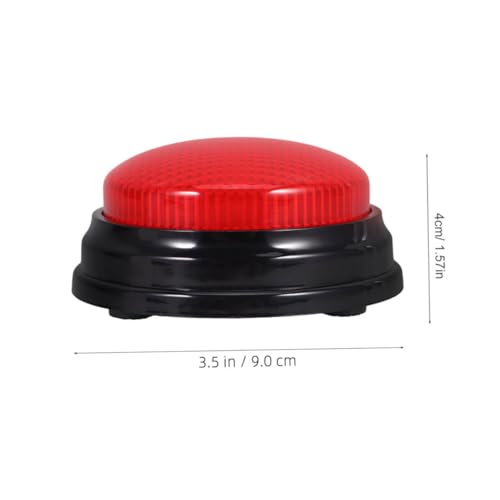 Milisten 2 Stück Teiliges Sound Button mit Licht Beleuchtete Party und Spielbuzzers für Interaktive Quizspiele mit Sieg und Alarmton für Partys Spiele und Unterhaltsame Wettbewerbe Milisten 2 Stück Teiliges Sound Button mit Licht Beleuchtete Party und Spielbuzzers für Interaktive Quizspiele mit Sieg und Alarmton für Partys Spiele und Unterhaltsame Wettbewerbe von Milisten