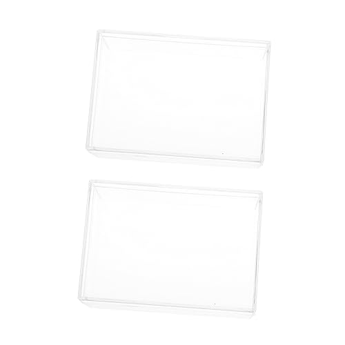 Milisten 2 Stück Teiliges Transparentes Pokerkarten Aufbewahrungsbox aus Robustem Praktischer Karten Organizer für Schutz und Ordnung Kompakt und Leicht für Unterwegs Geeignet Milisten 2 Stück Teiliges Transparentes Pokerkarten Aufbewahrungsbox aus Robustem Praktischer Karten Organizer für Schutz und Ordnung Kompakt und Leicht für Unterwegs Geeignet von Milisten