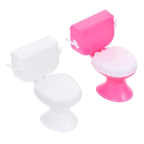 Milisten 2stücke Miniature Toiletten Spielzeug Für Simulation Closestool Für Interaktive Rollenspiele Für Kreative Spielzeiten Milisten 2stücke Miniature Toiletten Spielzeug Für Simulation Closestool Für Interaktive Rollenspiele Für Kreative Spielzeiten von Milisten