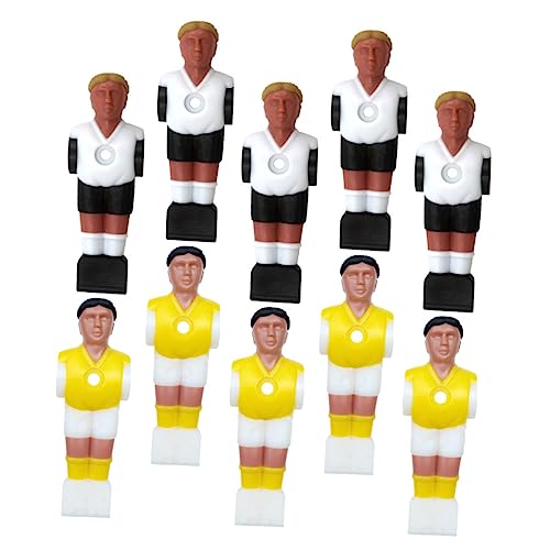 Milisten 20 STK Fußball-Maschinenpuppe Mini-Puppen Tischzubehör tischkicker ersatzteile tischkicker zubehör Spielzeuge Fußball-Actionfiguren Spielzeug Zubehör für Tischfußball Fußballtisch von Milisten