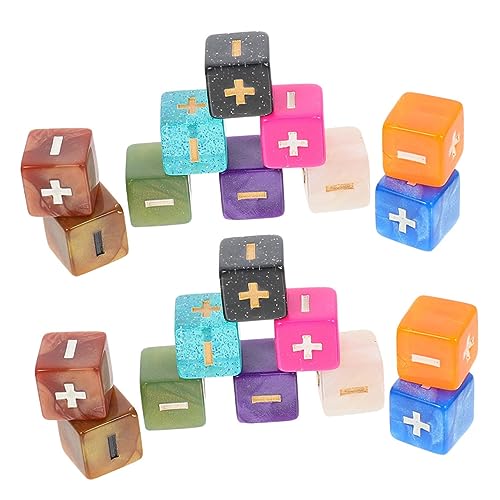 Milisten 20 Stück Teiliges Acrylwürfel Mathe Lernspielzeug mit Additions Subtraktionssymbolen Fördert Hand Auge koordination und Spielerisches Rechnen Grundschule Zufällige Zufällige Farbe Milisten 20 Stück Teiliges Acrylwürfel Mathe Lernspielzeug mit Additions Subtraktionssymbolen Fördert Hand Auge koordination und Spielerisches Rechnen Grundschule Zufällige Zufällige Farbe von Milisten