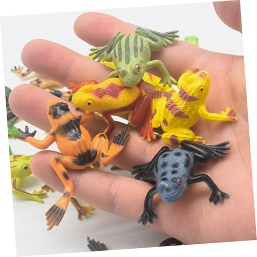 Milisten 20 Stück Teiliges Kleine Realistische Miniatur froschfiguren Leichte Mini froschmodelle als Deko Spielfiguren für Drinnen und Draußen Milisten 20 Stück Teiliges Kleine Realistische Miniatur froschfiguren Leichte Mini froschmodelle als Deko Spielfiguren für Drinnen und Draußen von Milisten